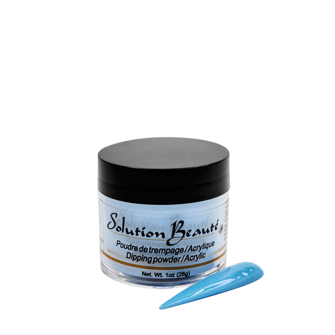 Poudre pour ongles - Teintes de bleu