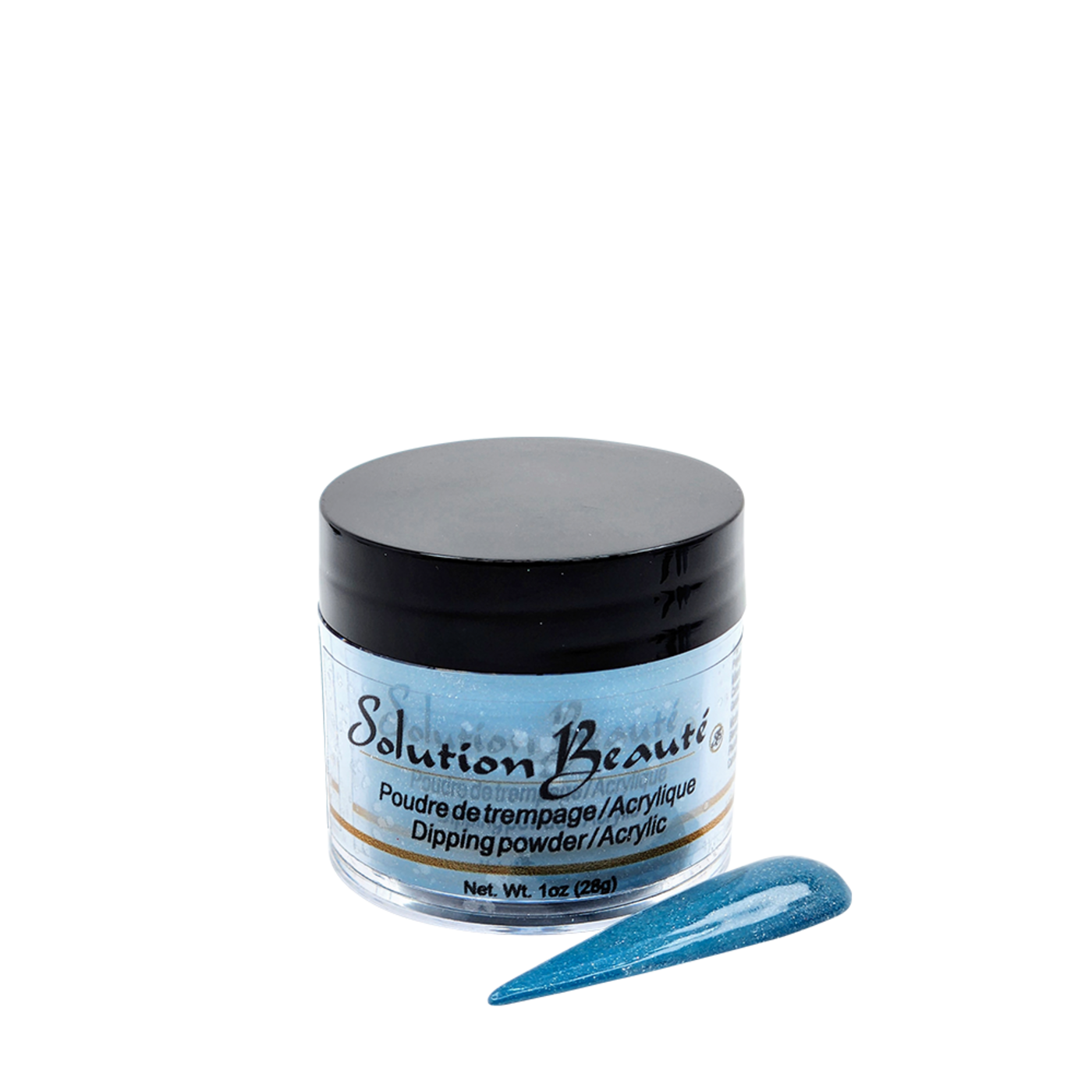 Poudre pour ongles - Teintes de bleu