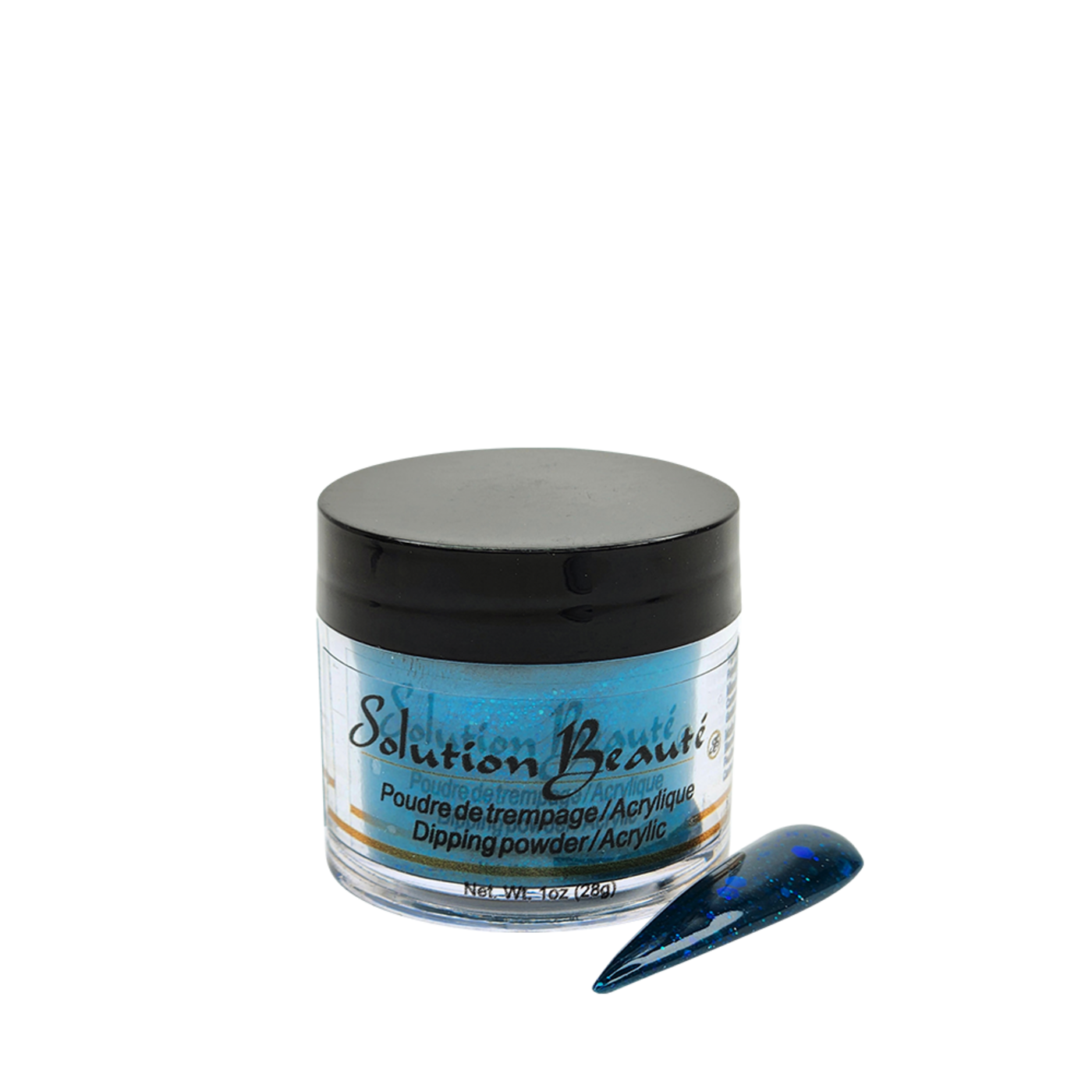 Poudre pour ongles - Teintes de bleu