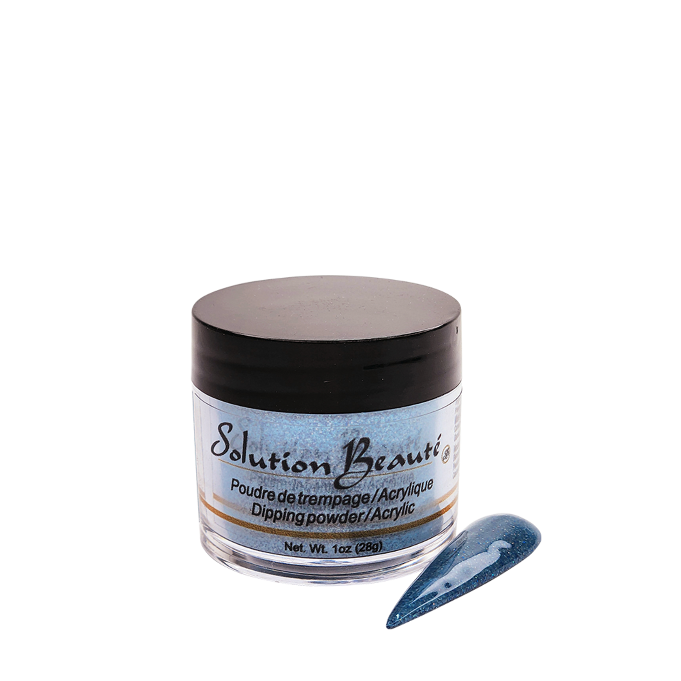 Poudre pour ongles - Teintes de bleu