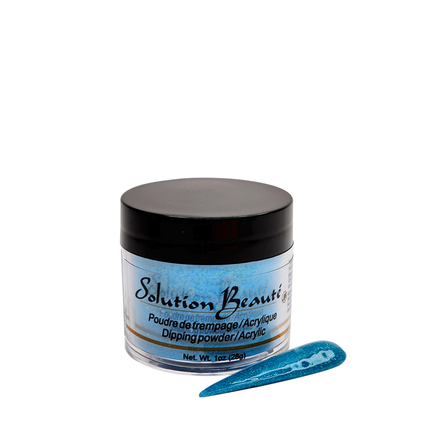 Poudre pour ongles - Teintes de bleu