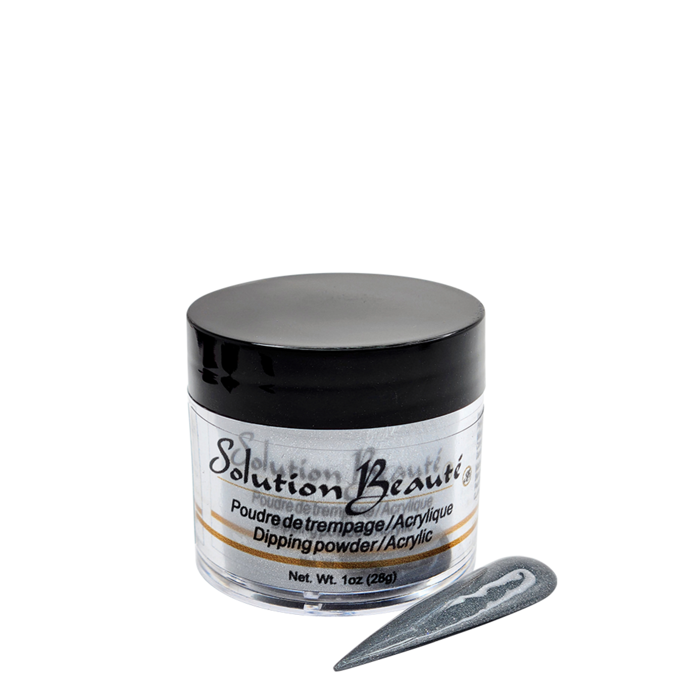 Poudre pour ongles - Teintes de gris