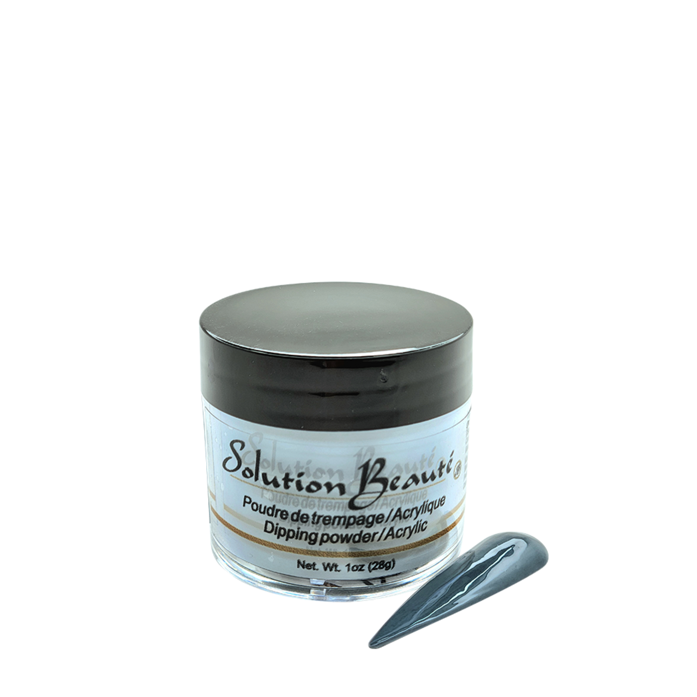 Poudre pour ongles - Teintes de gris