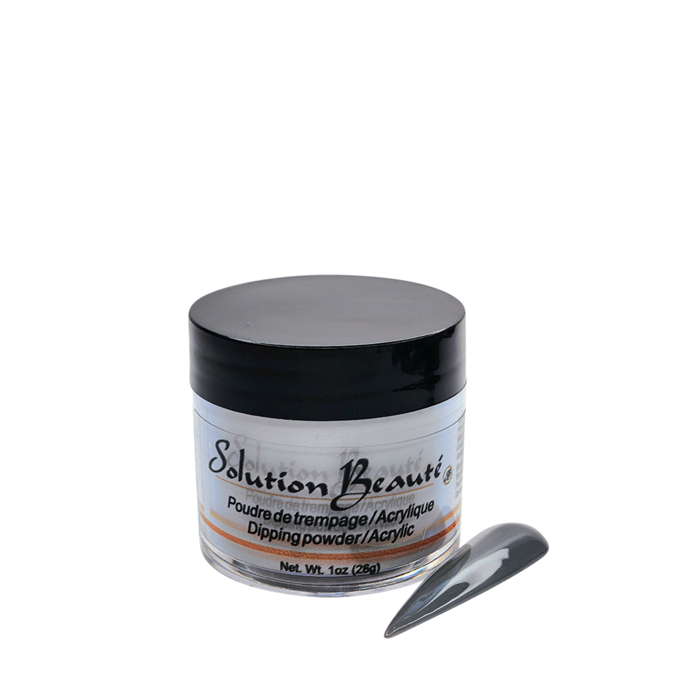 Poudre pour ongles - Teintes de gris