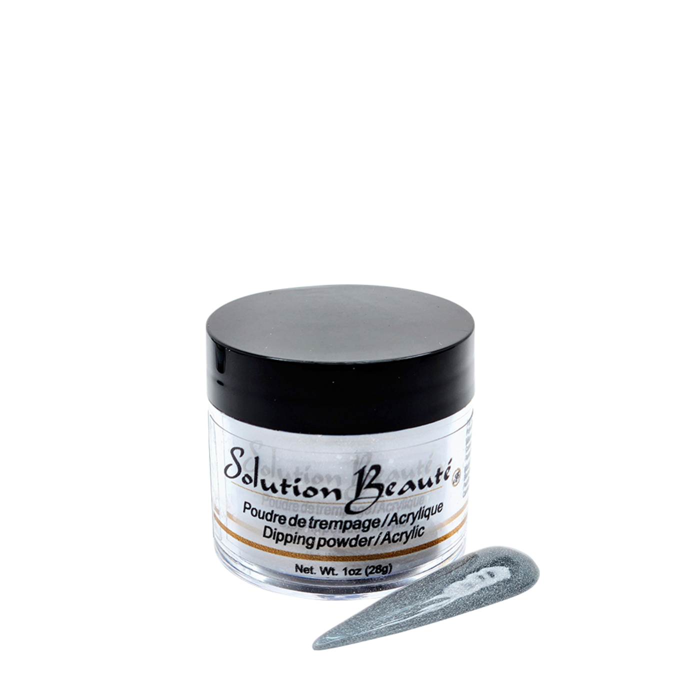Poudre pour ongles - Teintes de gris