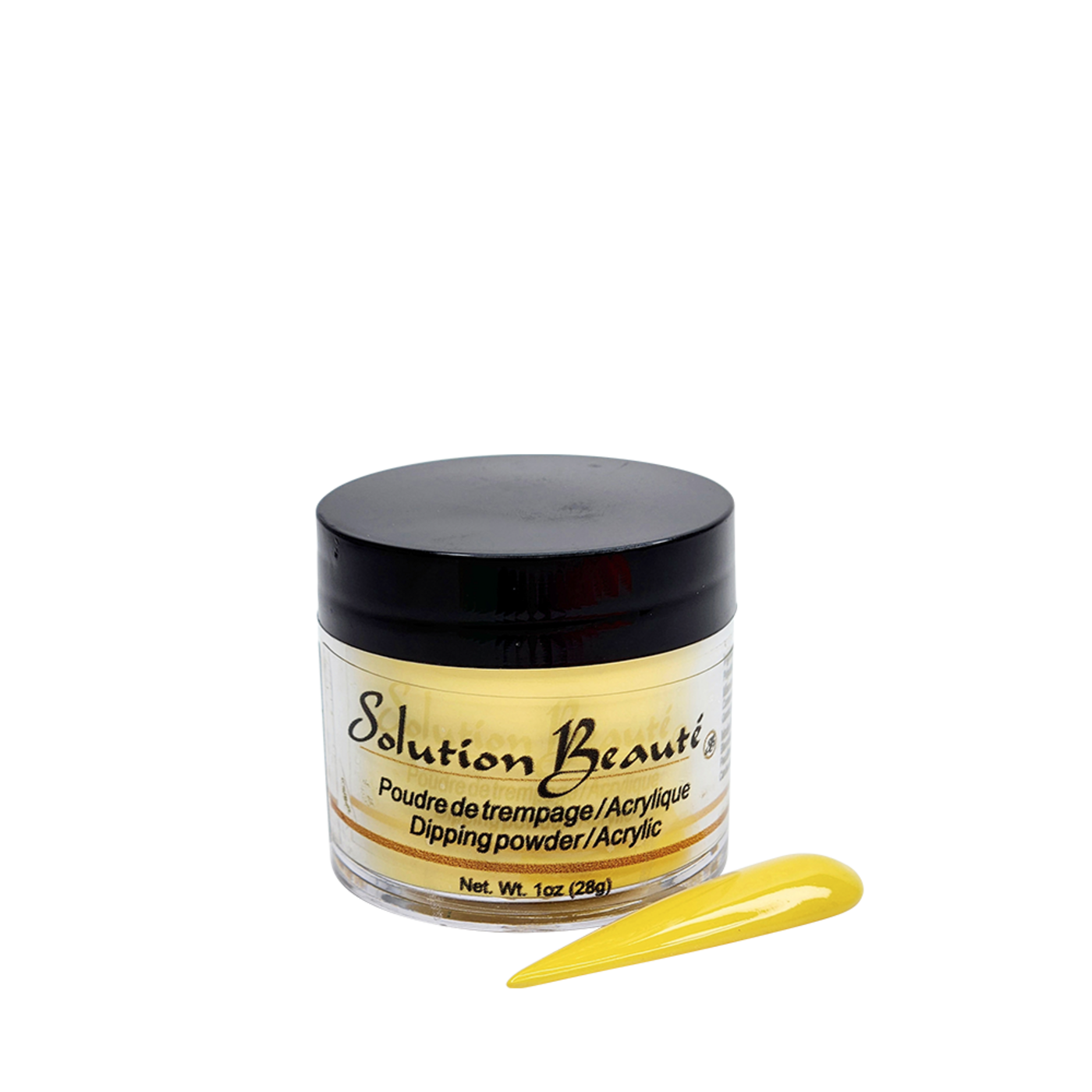Poudre pour ongles - Teintes de jaune
