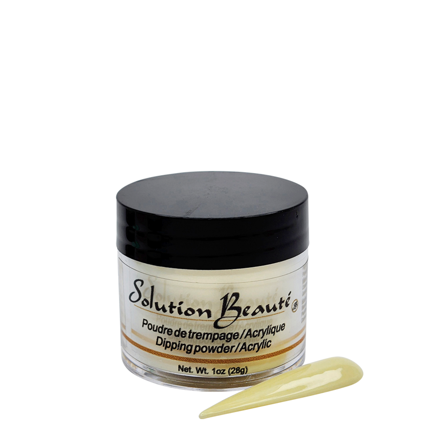 Poudre pour ongles - Teintes de jaune