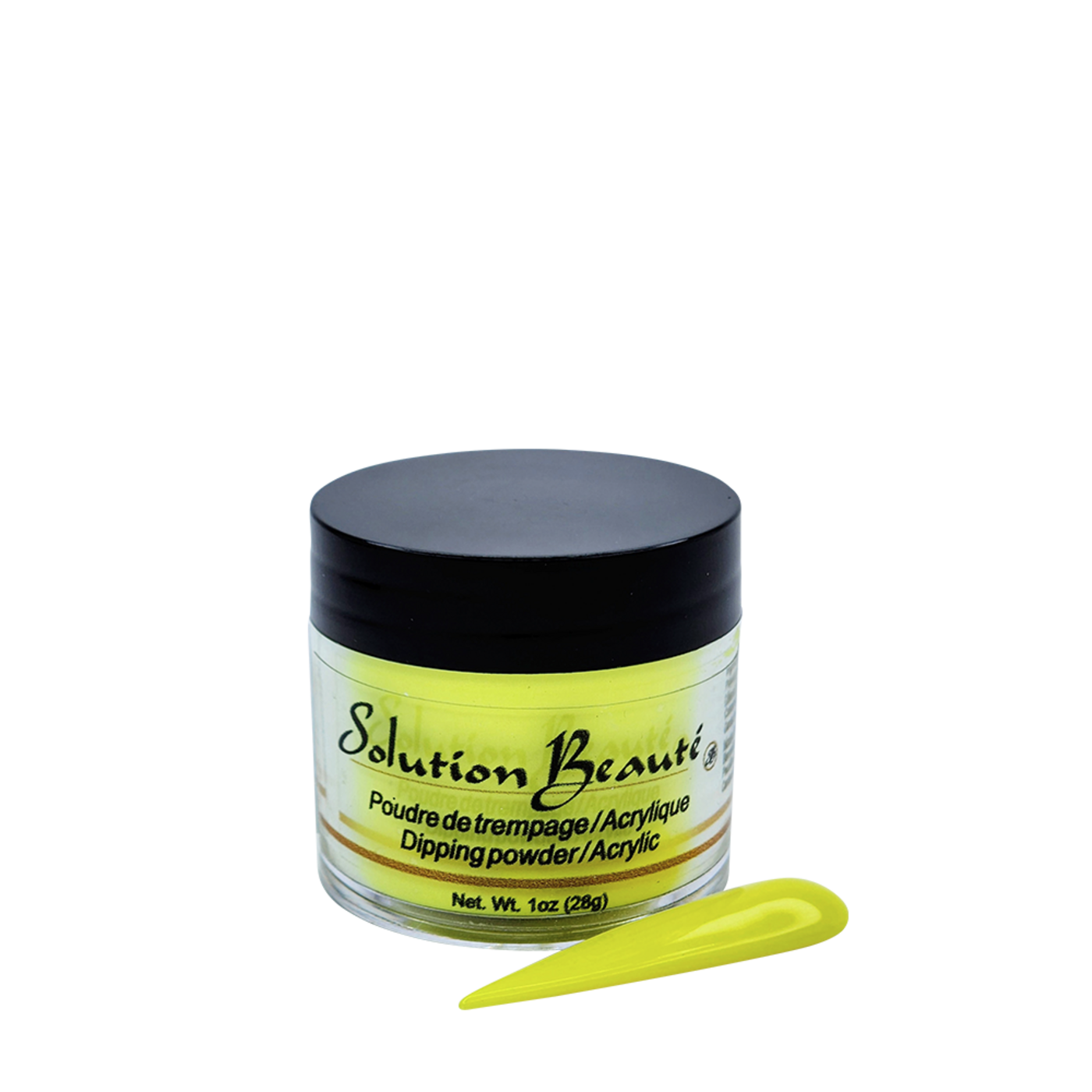 Poudre pour ongles - Teintes de jaune