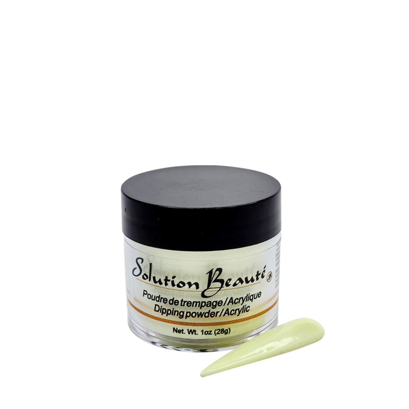 Poudre pour ongles - Teintes de jaune