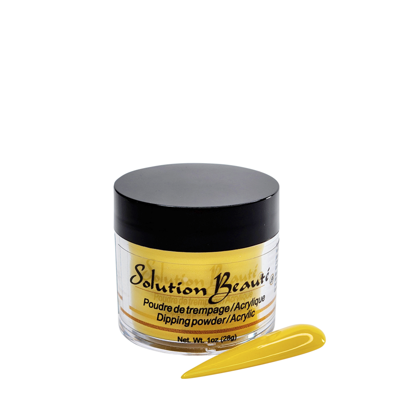 Poudre pour ongles - Teintes de jaune