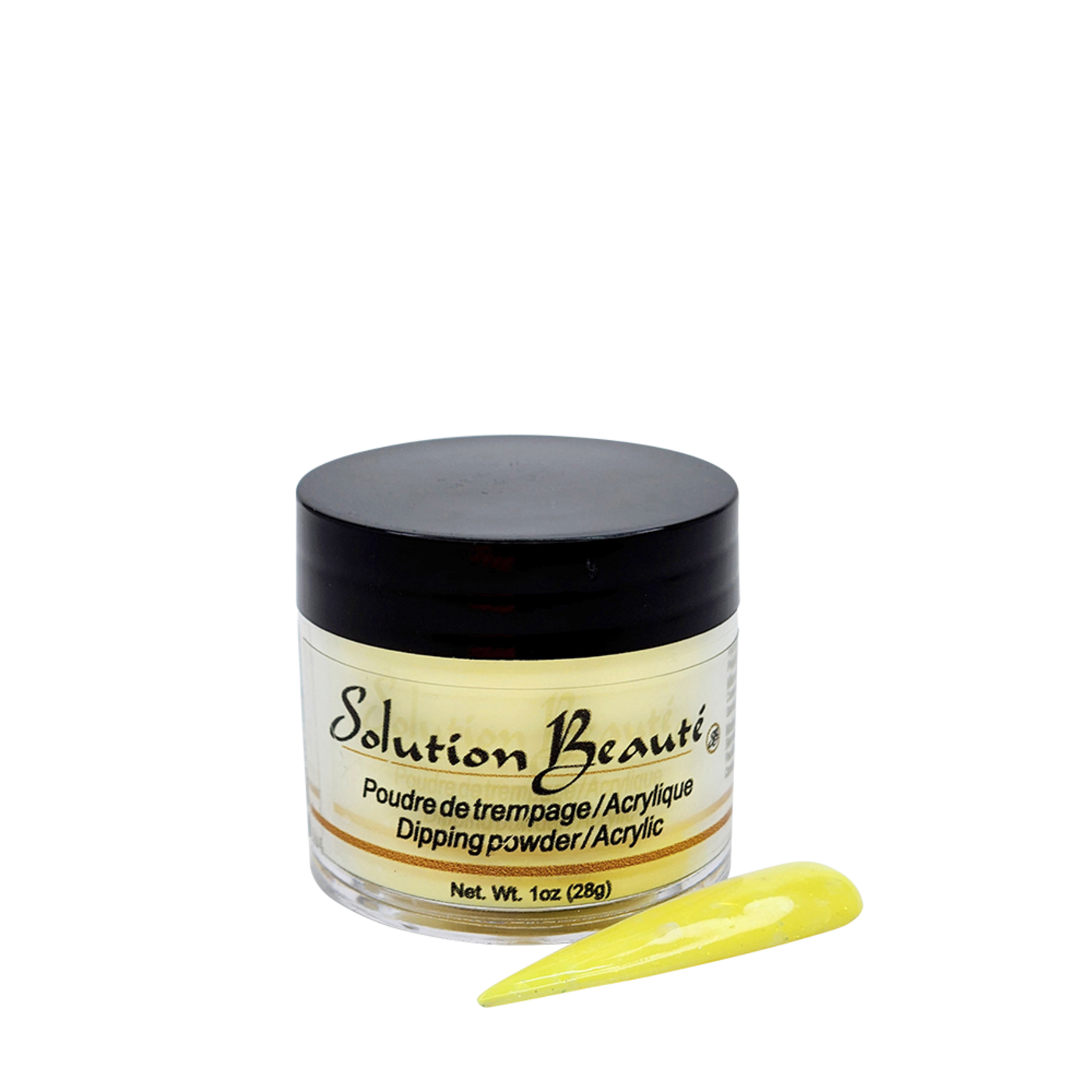 Poudre pour ongles - Teintes de jaune
