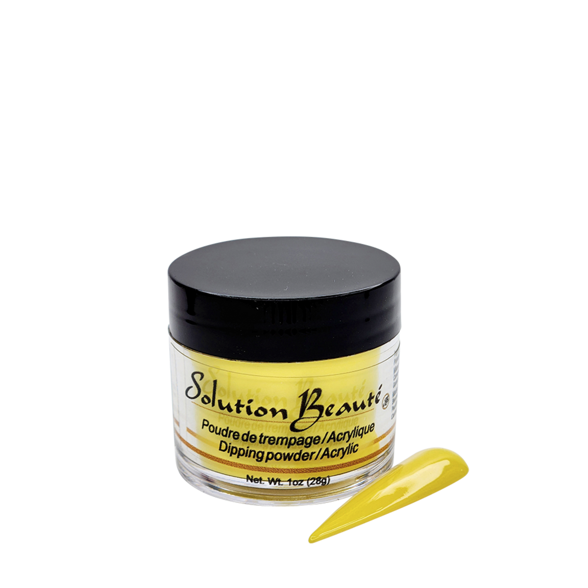 Poudre pour ongles — Teintes de jaune