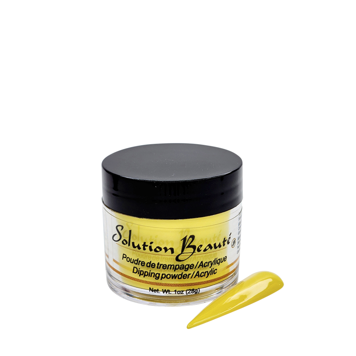 Poudre pour ongles - Teintes de jaune