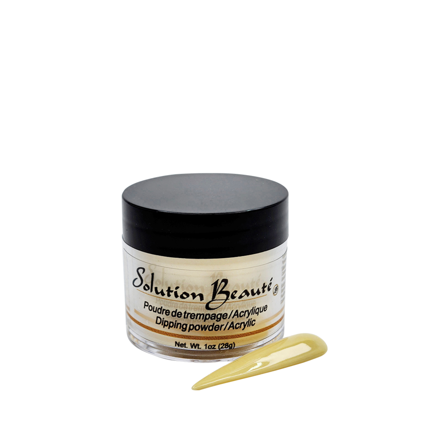 Poudre pour ongles - Teintes de jaune