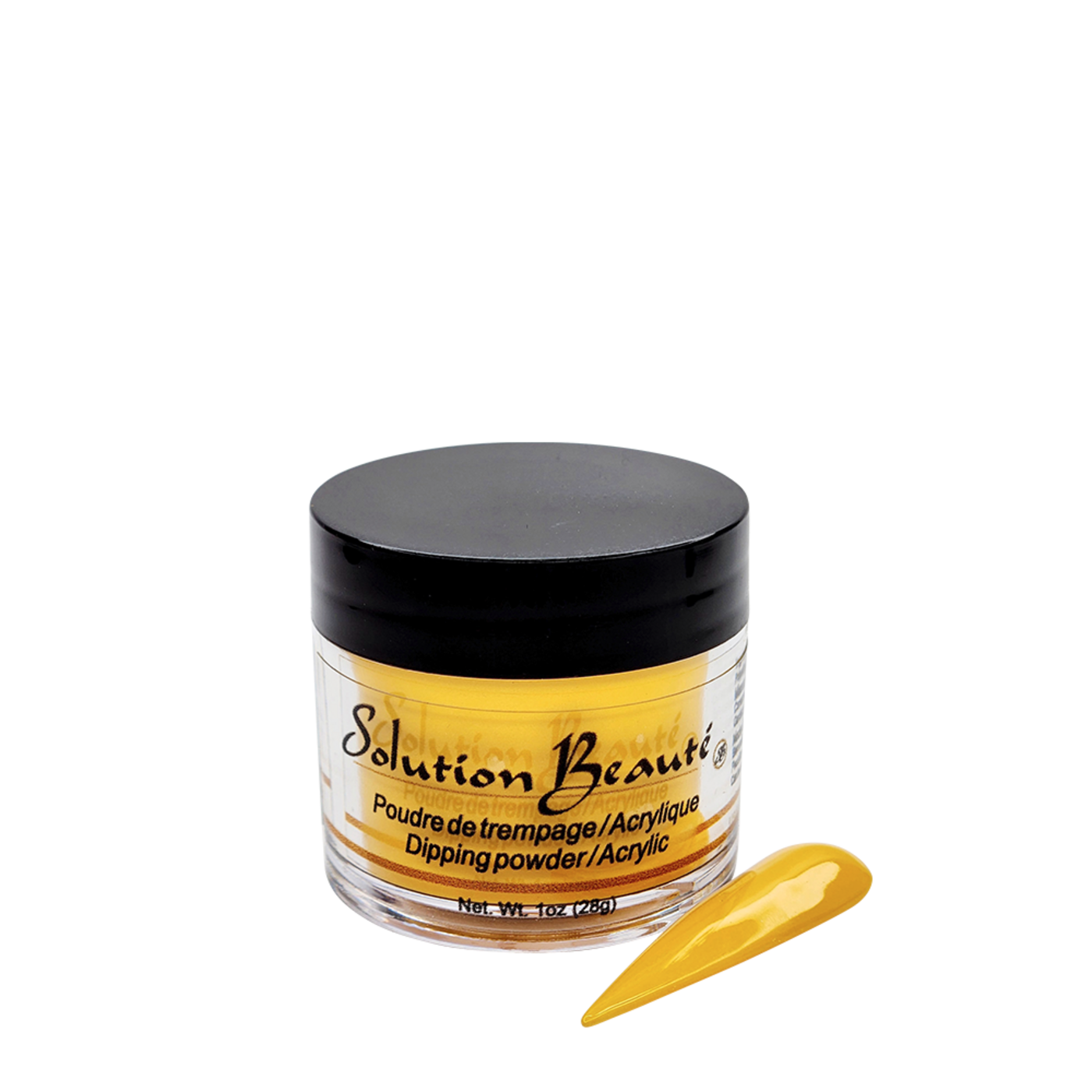 Poudre pour ongles - Teintes de jaune