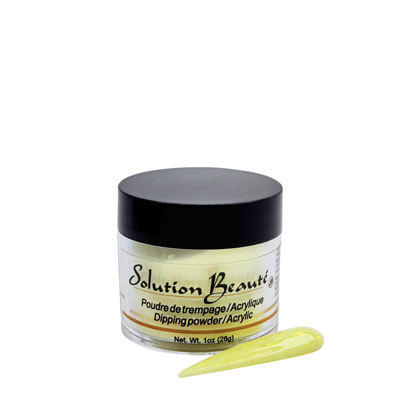 Poudre pour ongles - Teintes de jaune