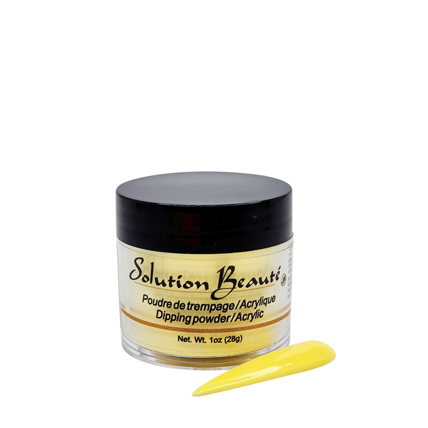 Poudre pour ongles - Teintes de jaune