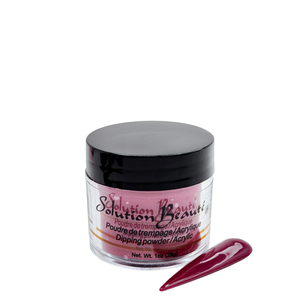Poudre pour ongles — Teintes de rose