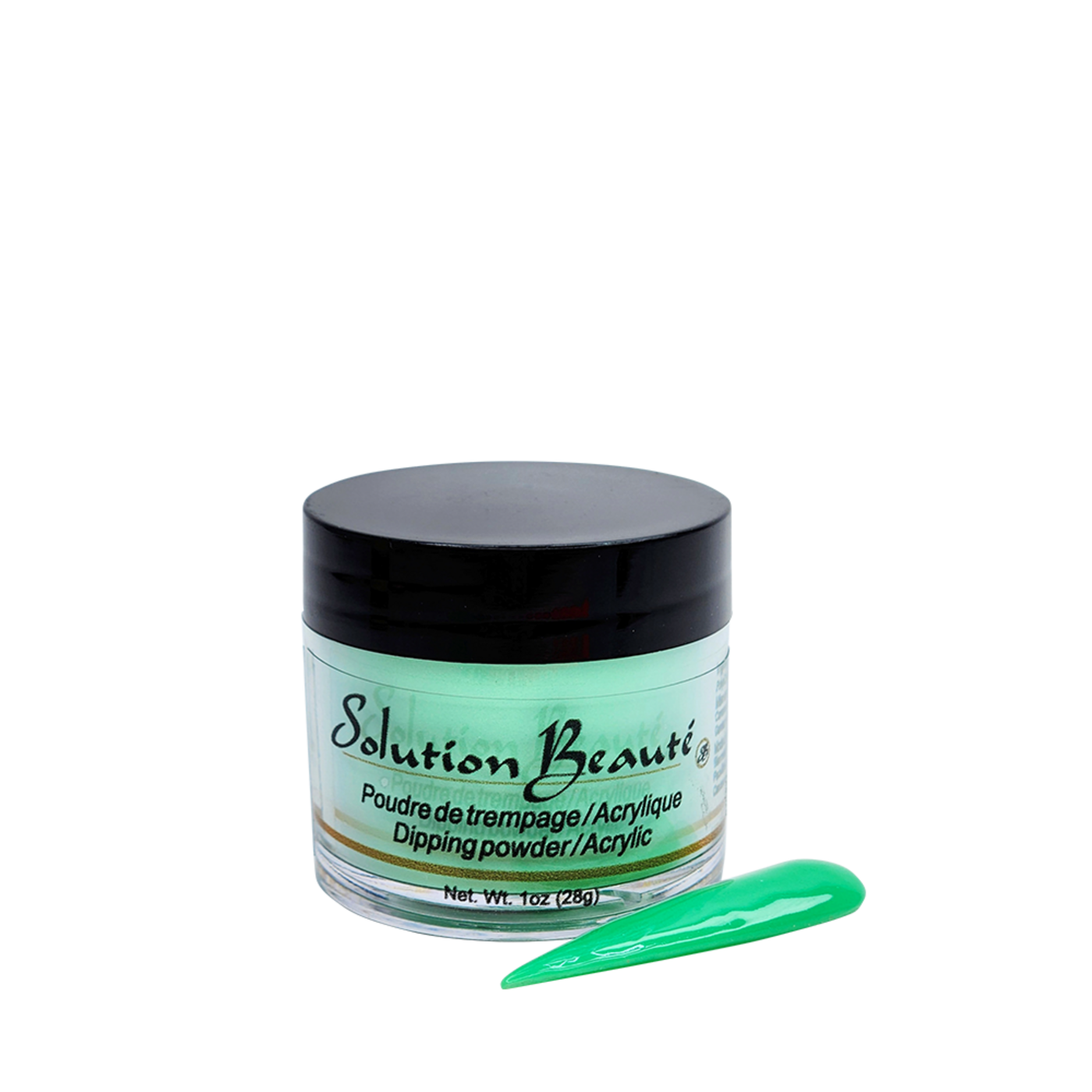 Poudre pour ongles - Teintes de vert