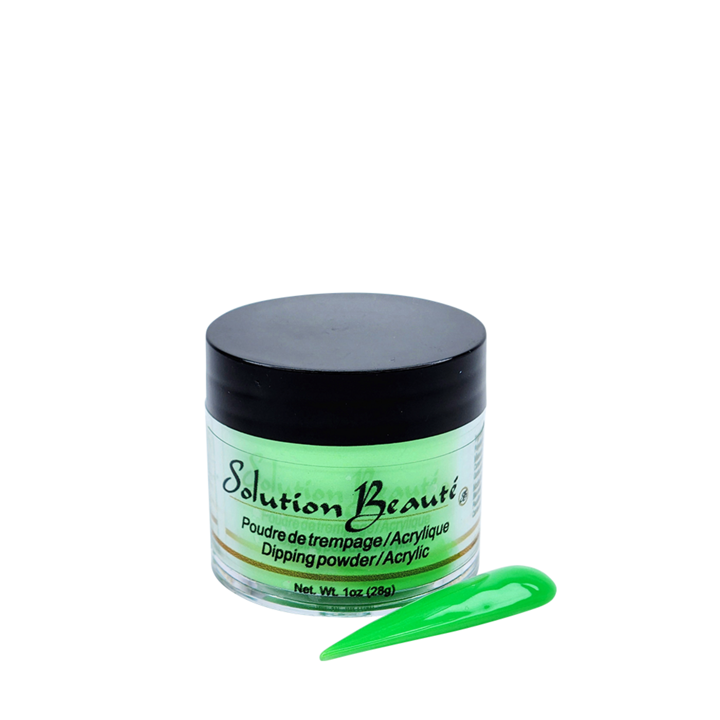 Poudre pour ongles - Teintes de vert