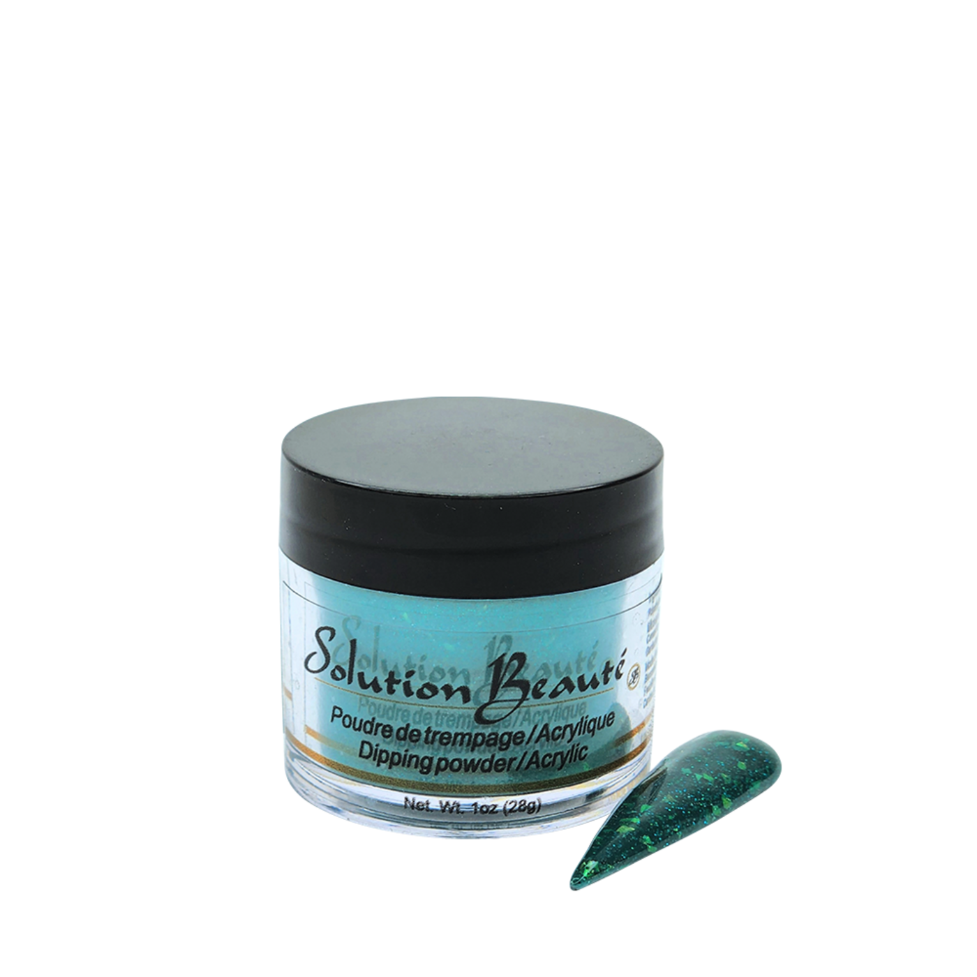Poudre pour ongles - Teintes de vert