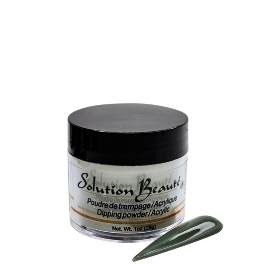 Poudre pour ongles - Teintes de vert