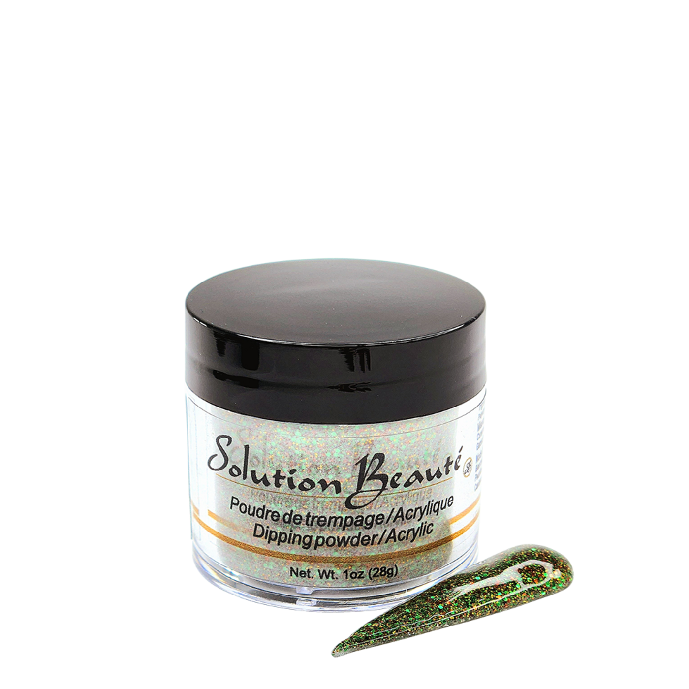 Poudre pour ongles - Teintes de vert