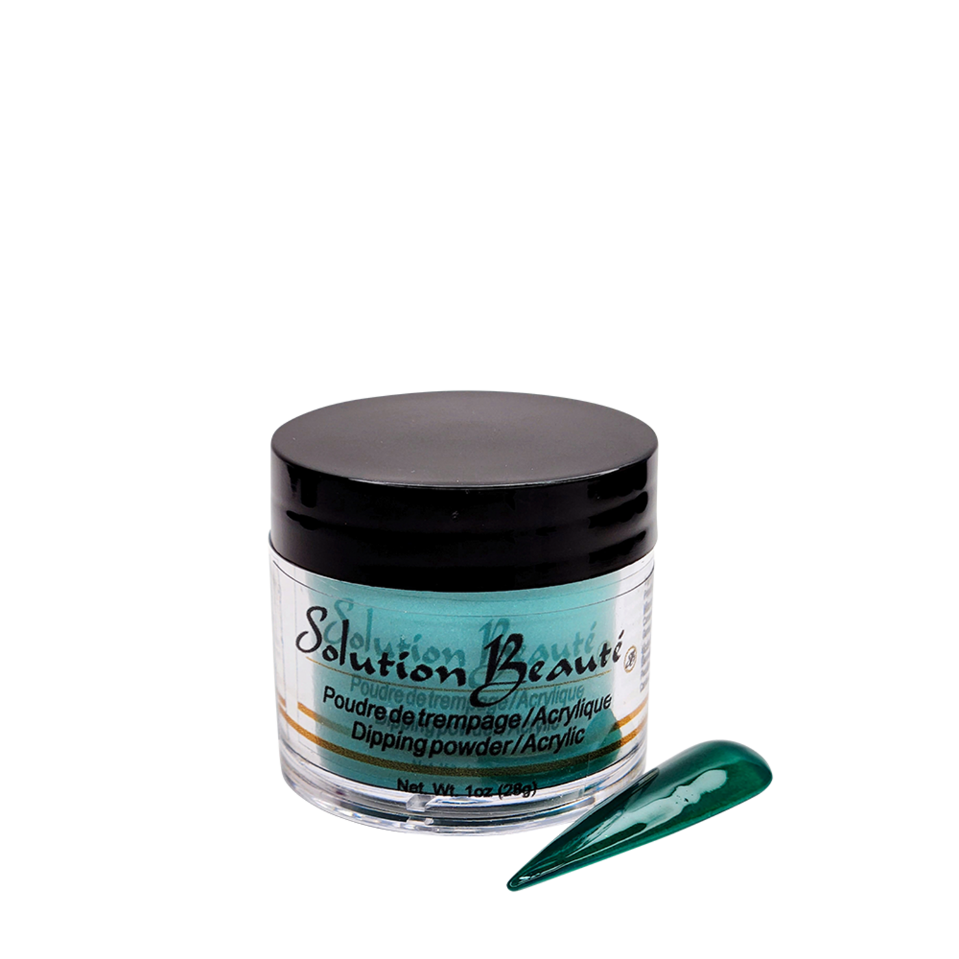 Poudre pour ongles - Teintes de vert