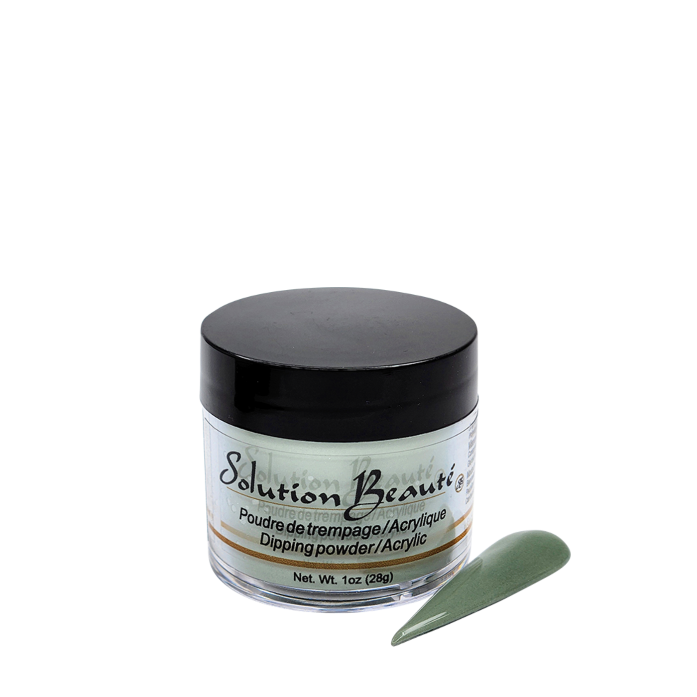 Poudre pour ongles - Teintes de vert