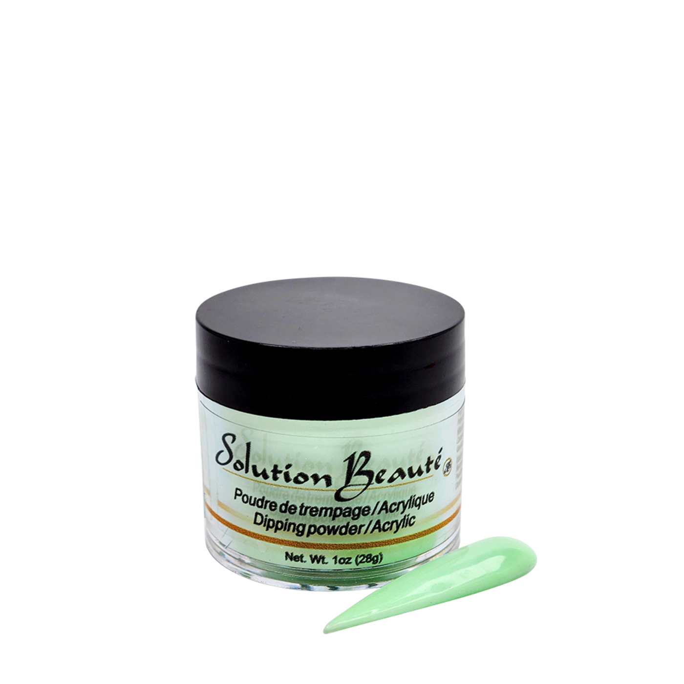Poudre pour ongles - Teintes de vert