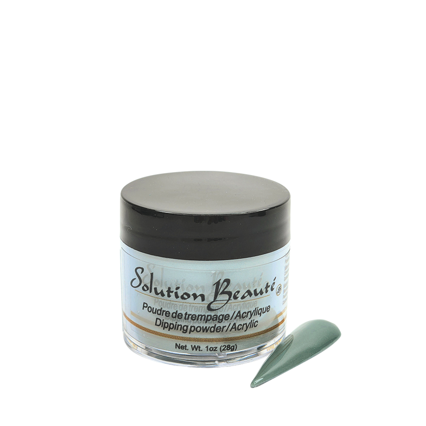 Poudre pour ongles - Teintes de vert
