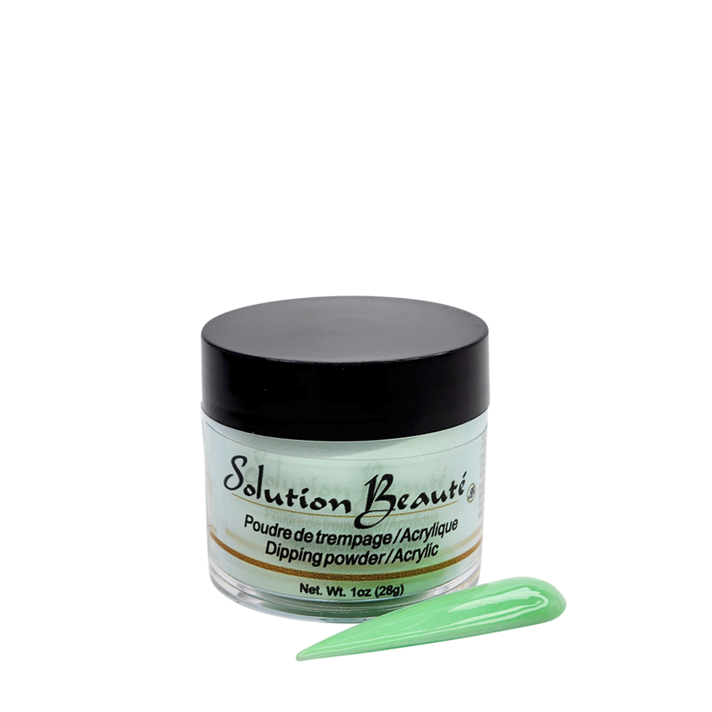 Poudre pour ongles - Teintes de vert