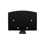 Étagère audiovisuelle murale double StarTech.com – Hauteur réglable, verre trempé