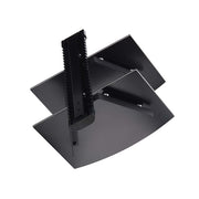 Étagère audiovisuelle murale double StarTech.com – Hauteur réglable, verre trempé