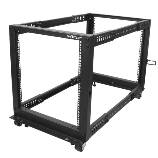 Armoire rack StarTech.com 4POSTRACK12U 4 montants – 544 kg