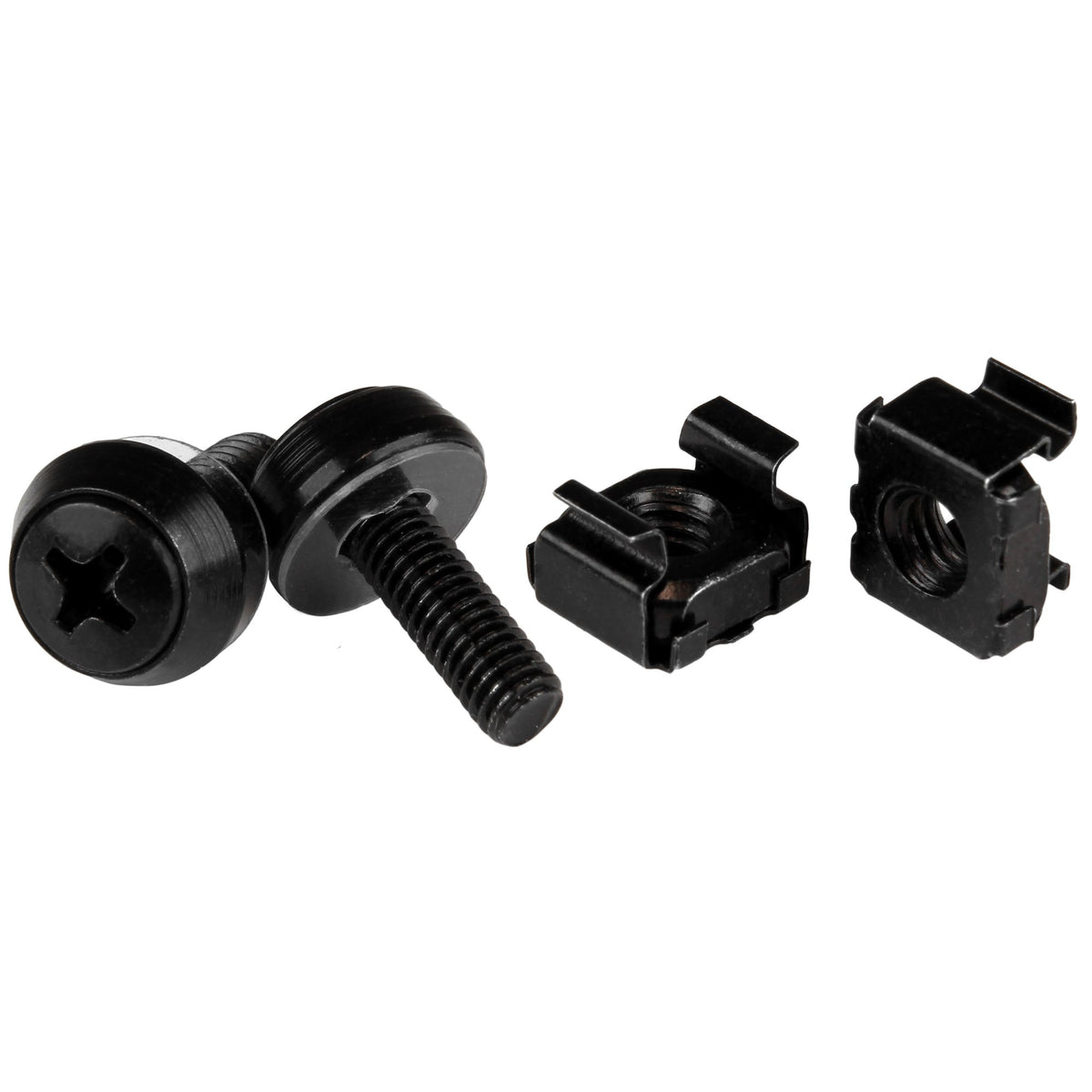 Ensemble de 50 vis 10-32, rondelles et écrous cage StarTech.com – Pour rack 19 po