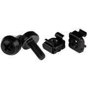 Ensemble de 50 vis 10-32, rondelles et écrous cage StarTech.com – Pour rack 19 po