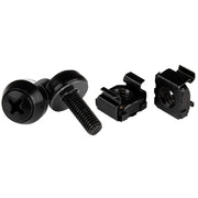 Ensemble de 50 vis 10-32, rondelles et écrous cage StarTech.com – Pour rack 19 po