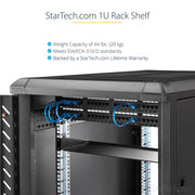 Étagère pour rack StarTech.com CABSHELF116 1U – 20 kg