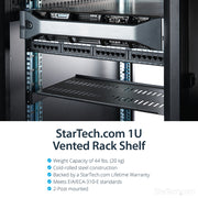 Étagère pour rack StarTech.com CABSHELFV1U – 20 kg