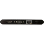 Station d’accueil USB-C StarTech.com – HDMI/VGA, 3 ports USB 3.0, Ethernet Gigabit, lecteurs SD/microSD, PD 100 W