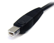 Câble StarTech.com DP4N1USB6 DisplayPort, USB A, 2 x 3,5 mm vers DisplayPort, USB B, 2 x 3,5 mm – 1,829 m