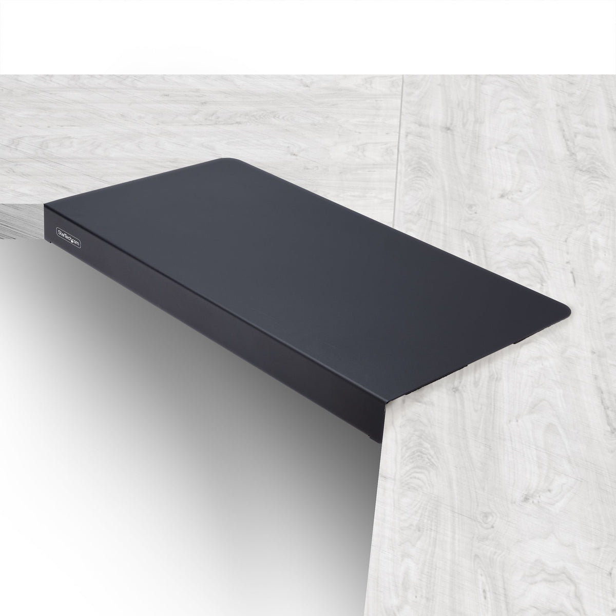 Extension de coin StarTech.com pour bureau en L – Plateau pour clavier et souris