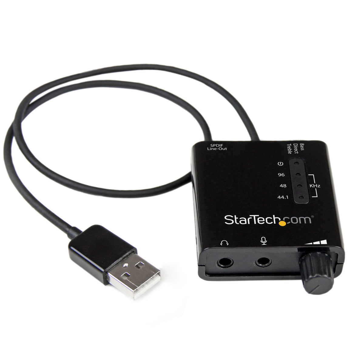 Carte son externe USB 5.1 avec S/PDIF StarTech.com ICUSBAUDIO2D