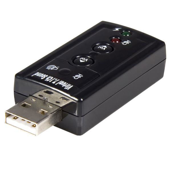 Carte son externe USB 7.1 avec contrôle du volume StarTech.com ICUSBAUDIO7