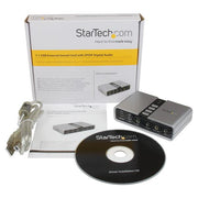 Carte son externe USB 7.1 avec S/PDIF StarTech.com ICUSBAUDIO7D