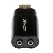 Carte son externe USB stéréo StarTech.com ICUSBAUDIOB