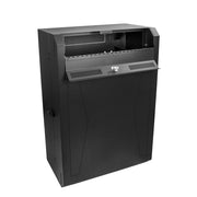 StarTech.com Armoire Rack 8U 19 po à Montage Mural Vertical - Profil Bas (38,1cm) Profondeur de 76,2cm, Boîtier Réseau Verrouillable avec 2U pour Switch/Panneau de Brassage/Routeur Montage de l'Armoire IT/Données