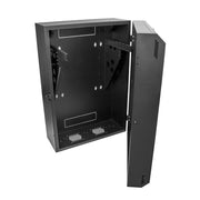 StarTech.com Armoire Rack 8U 19 po à Montage Mural Vertical - Profil Bas (38,1cm) Profondeur de 76,2cm, Boîtier Réseau Verrouillable avec 2U pour Switch/Panneau de Brassage/Routeur Montage de l'Armoire IT/Données