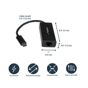 Carte réseau StarTech.com US1GC30B – 5000 Mbit/s, Ethernet